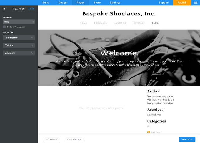 Weebly Blog