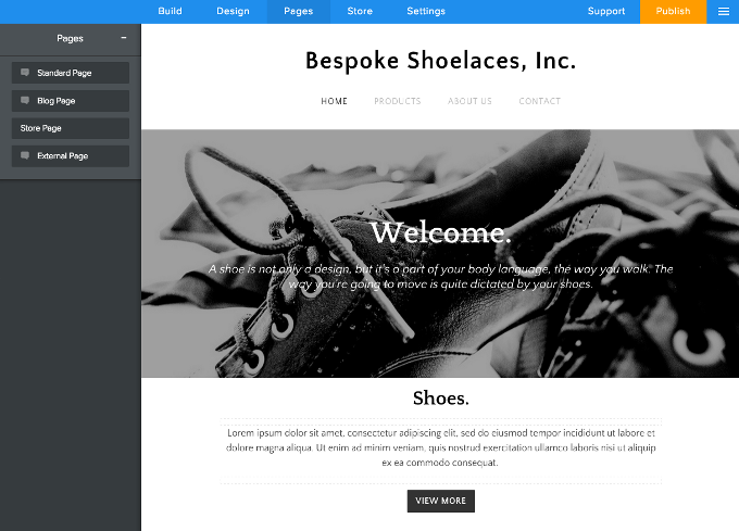 Weebly E-Commerce